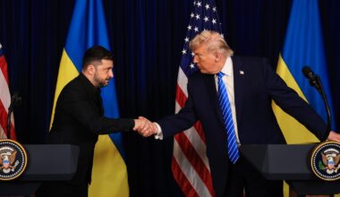 Donald Trump i Wołodymyr Zełenski ogłosili postępy w rozmowach pokojowych. Warszawska giełda reaguje