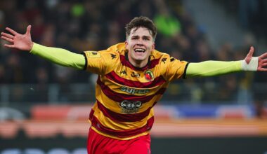 Oskar Pietuszewski strzelił w tym sezonie trzy gole w PKO BP Ekstraklasie