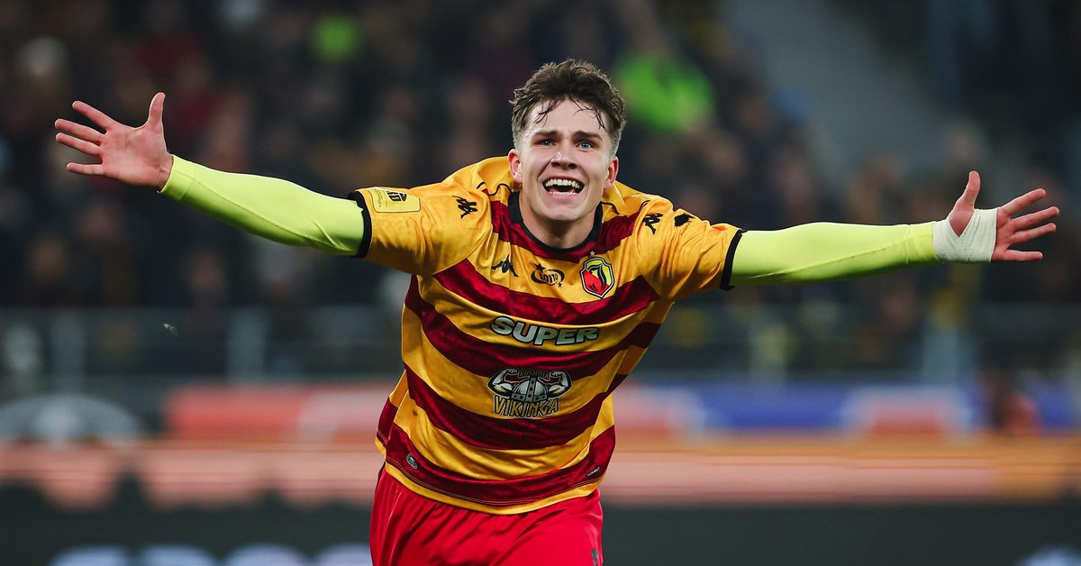 Oskar Pietuszewski strzelił w tym sezonie trzy gole w PKO BP Ekstraklasie