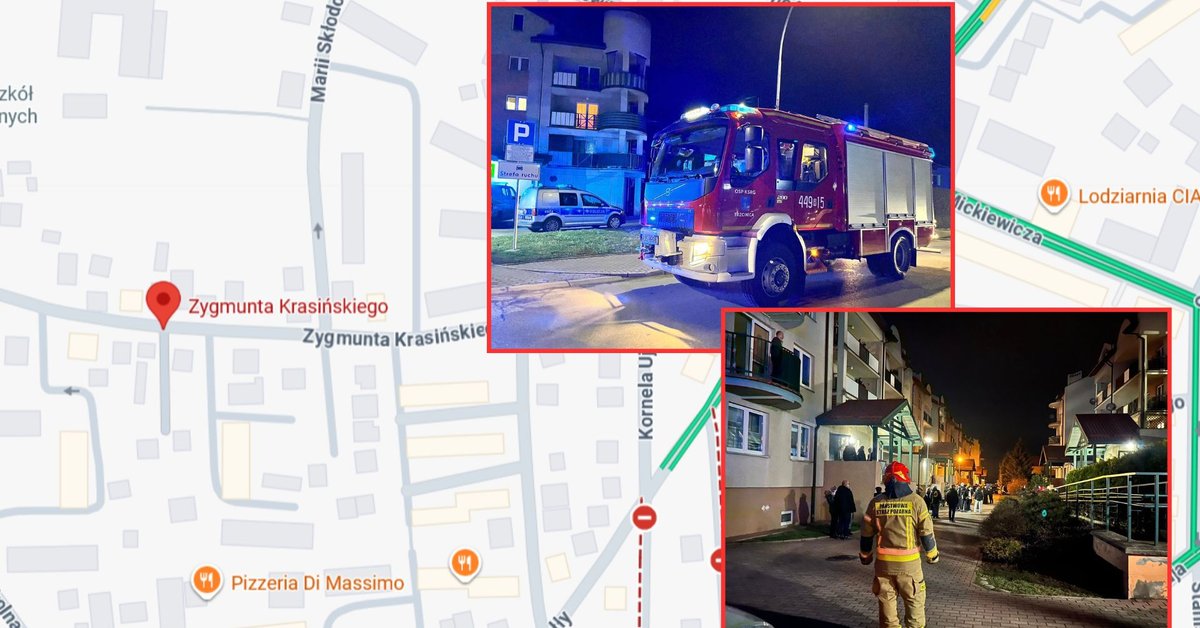 Ewakuacja w Jaśle. Pękła ściana budynku mieszkalnego - Onet