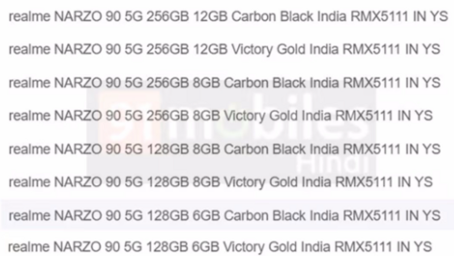 realme Narzo 90