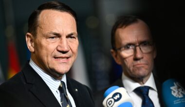 Radosław Sikorski i Espen Barth Eide, szef MSZ Norwegii