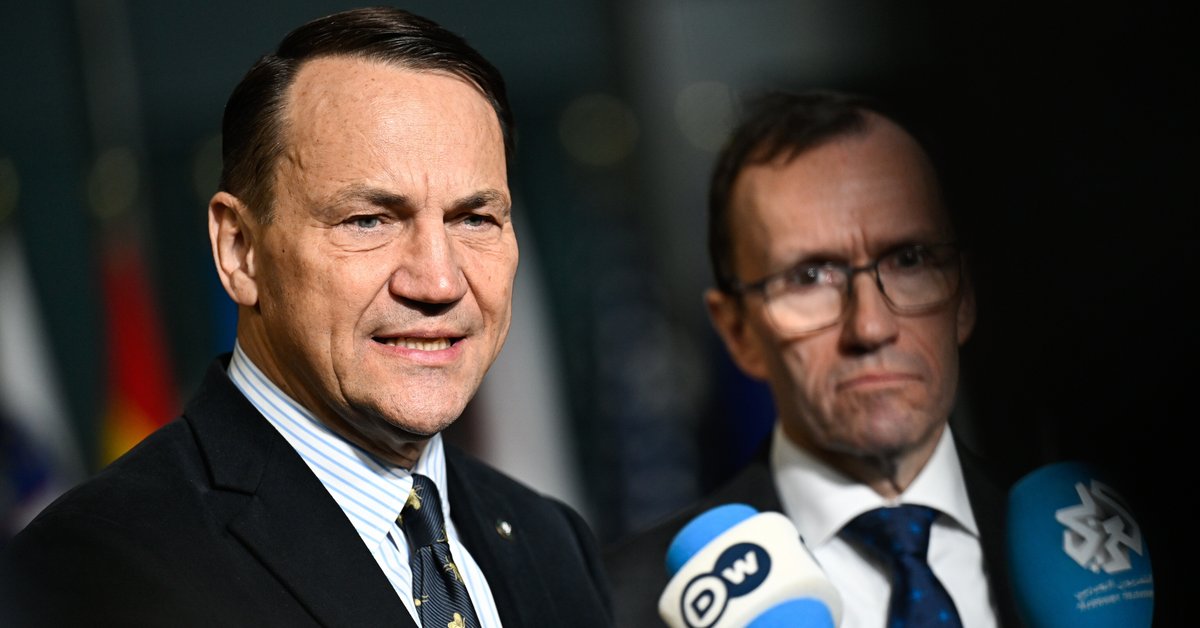 Radosław Sikorski i Espen Barth Eide, szef MSZ Norwegii