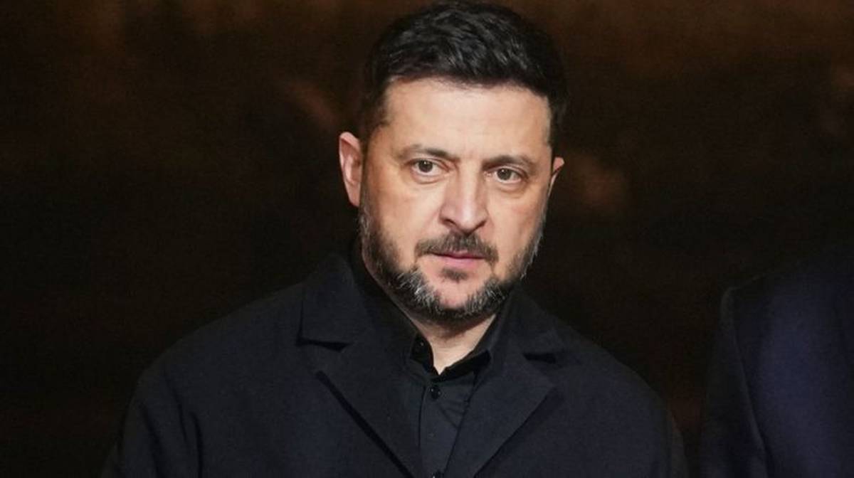 Prezydent Ukrainy Wołodymyr Zełenski