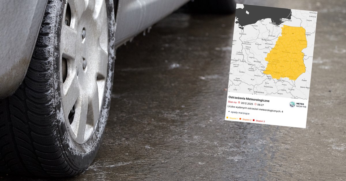 Dziewięć województw zagrożonych gołoledzią. IMGW wydał ważne ostrzeżenia - Onet