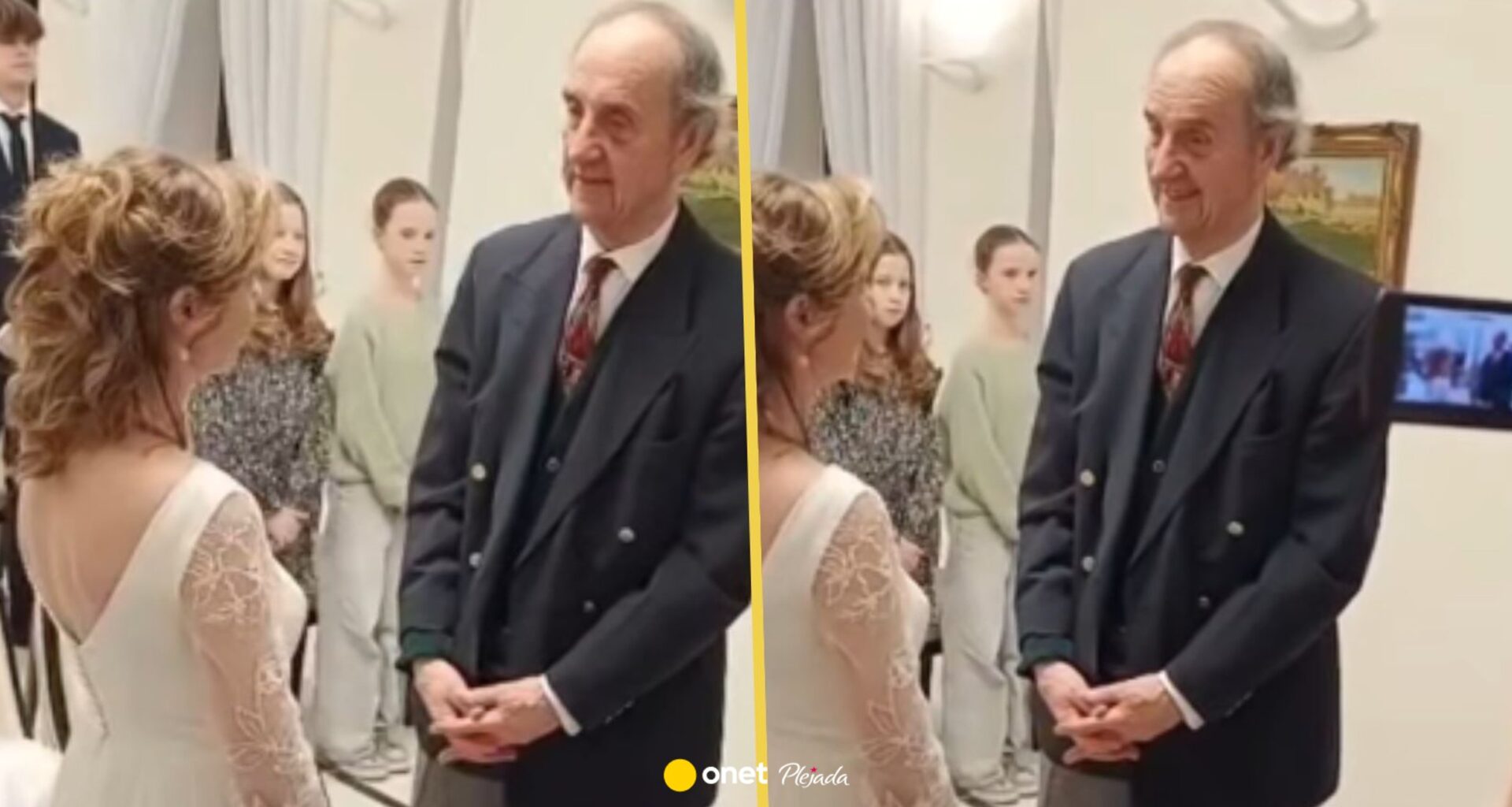 80-letni syn Bohdana Tomaszewskiego ożenił się. To jego trzeci ślub