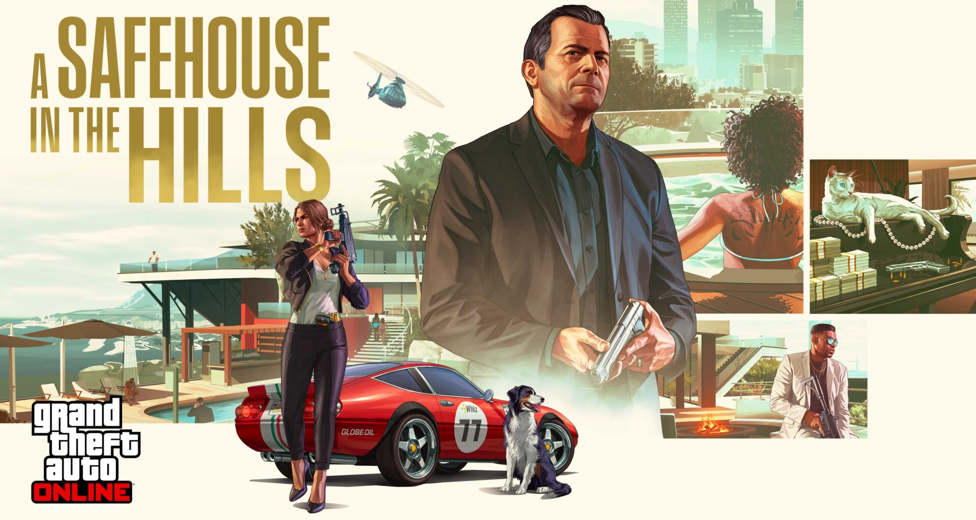 GTA Online: A Safehouse in the Hills – premiera 10 grudnia - Rockstar Games