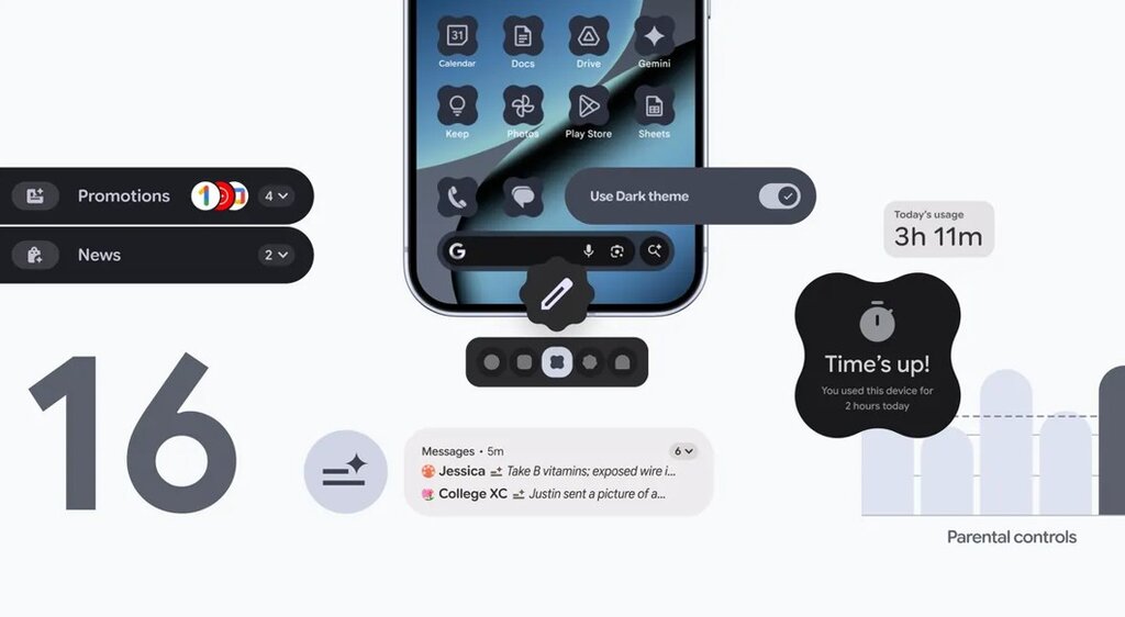 Android 16 aktualizacja/ fot. Google