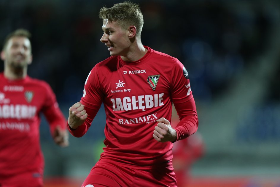 Arkadiusz Najemski w barwach Zagłębia Sosnowiec