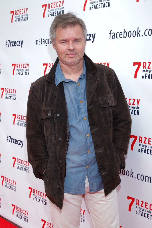 Piotr Wereśniak na konferencji prasowej filmu "7 rzeczy, których nie wiecie o facetach" (2015 r.)