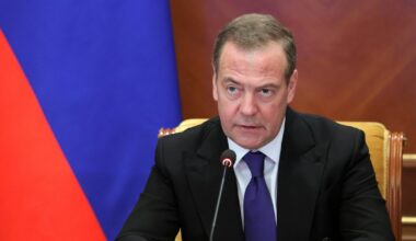 Wiceprzewodniczący Rady Bezpieczeństwa Federacji Rosyjskiej Dmitrij Miedwiediew