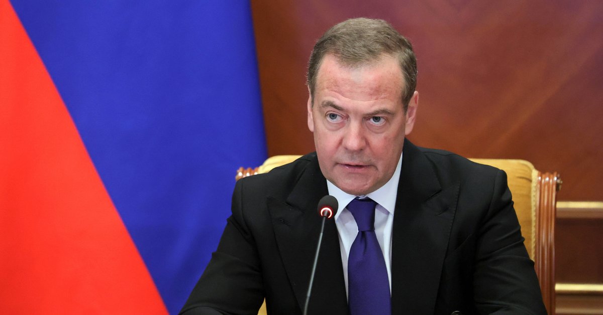 Wiceprzewodniczący Rady Bezpieczeństwa Federacji Rosyjskiej Dmitrij Miedwiediew