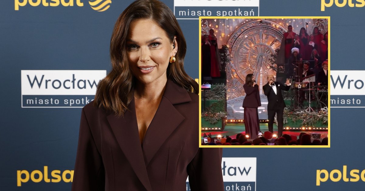 Komentarze po występie Piotra Gąsowskiego i Pauliny Sykut-Jeżyny. "Nie nadążają za playbackiem"