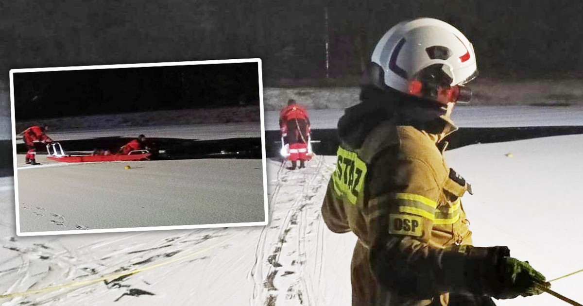Matka i 7-latek wyciągnięci ze stawu w Radzewie. Tragiczne wieści ze szpitala