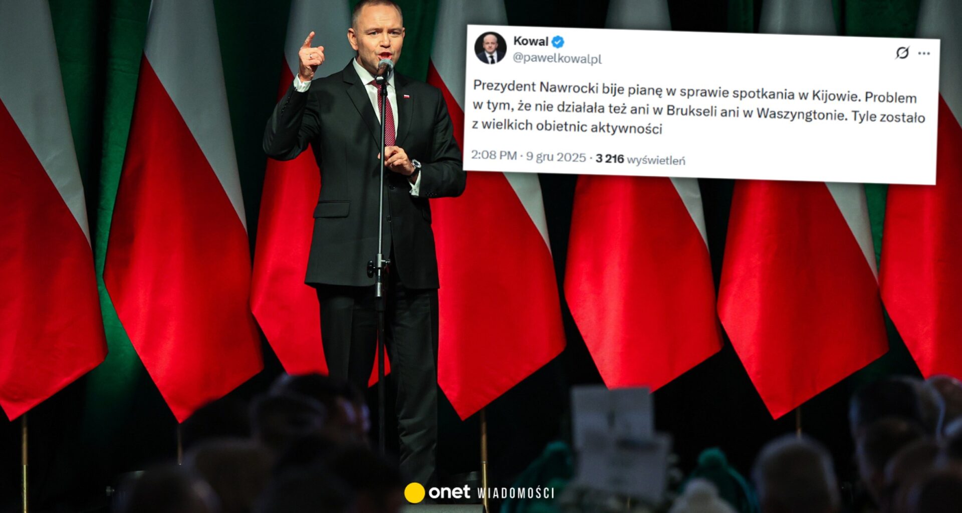 Paweł Kowal uderza w Karola Nawrockiego. Poszło o spotkanie z Zełenskim