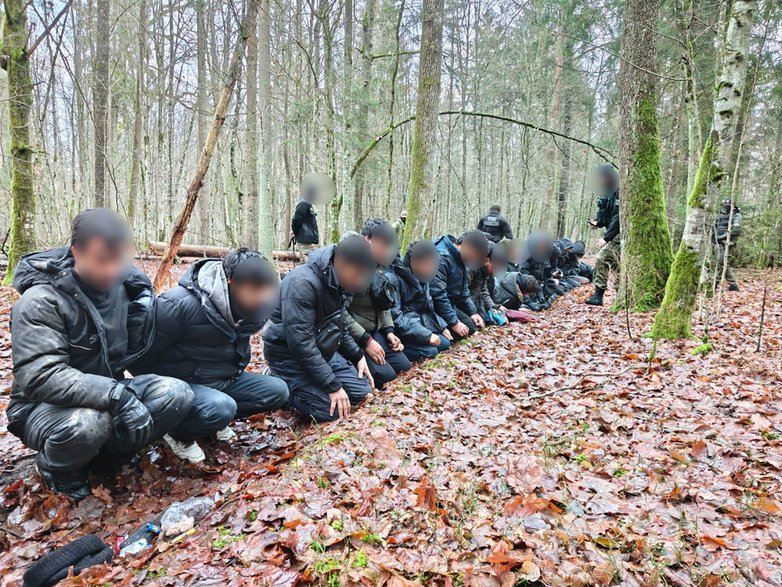 Zatrzymano ponad setkę migrantów