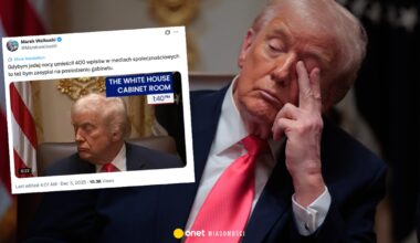 Donald Trump walczył ze snem na posiedzeniu. "Całą noc publikował posty"