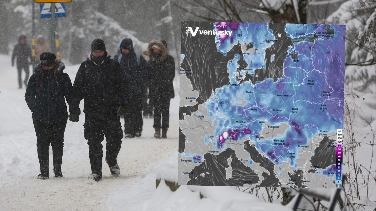 Śnieg uderzy już przed Sylwestrem. Zobacz symulację dla Polski - Polska