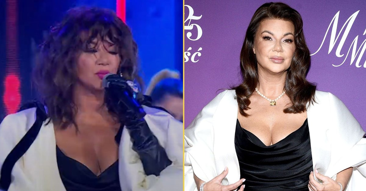 Edyta Górniak jest nie do poznania. Tak wyglądała podczas sylwestra Polsatu - Onet