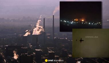 Ukraińskie dorny nad Nowogrodem Wielkim. Uderzyły w zakłady chemiczne Acron