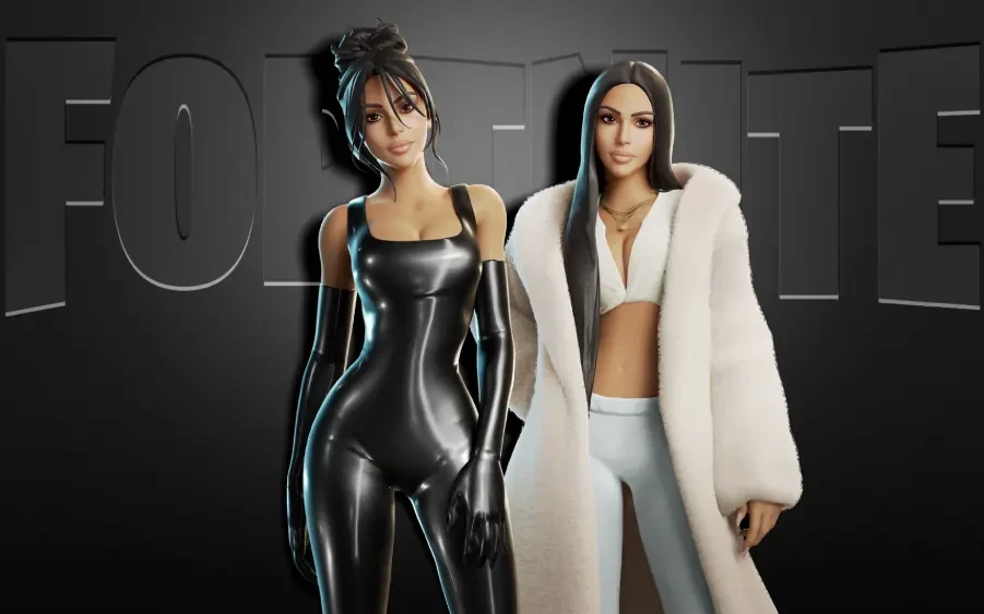 Zero zaskoczenia - ponętna Kim Kardashian w Fortnite robi furorę