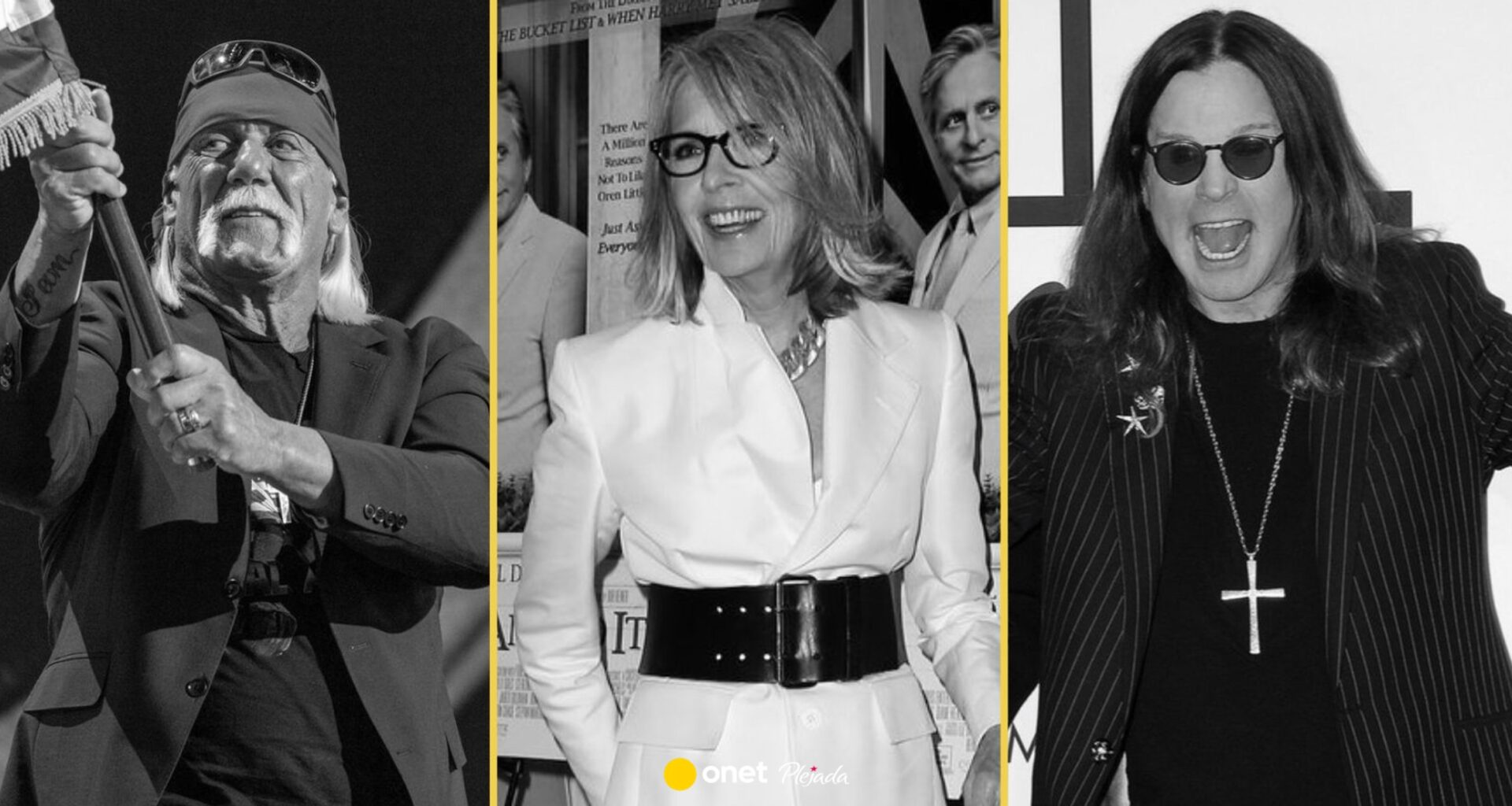 Diane Keaton, Ozzy Osbourne, Hulk Hogan. Te zagraniczne gwiazdy odeszły w 2025 r.