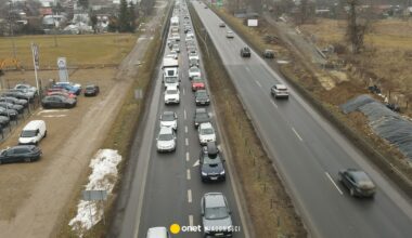 Wymiana gości pod Tatrami. Ogromne korki na zakopiance