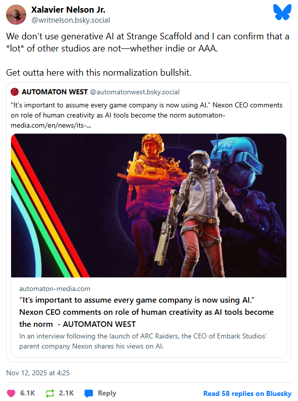 ARC Raiders: "wszyscy korzystają teraz z AI". Twórcy niezależni przy swoim: "wolelibyśmy obciąć sobie ręce"