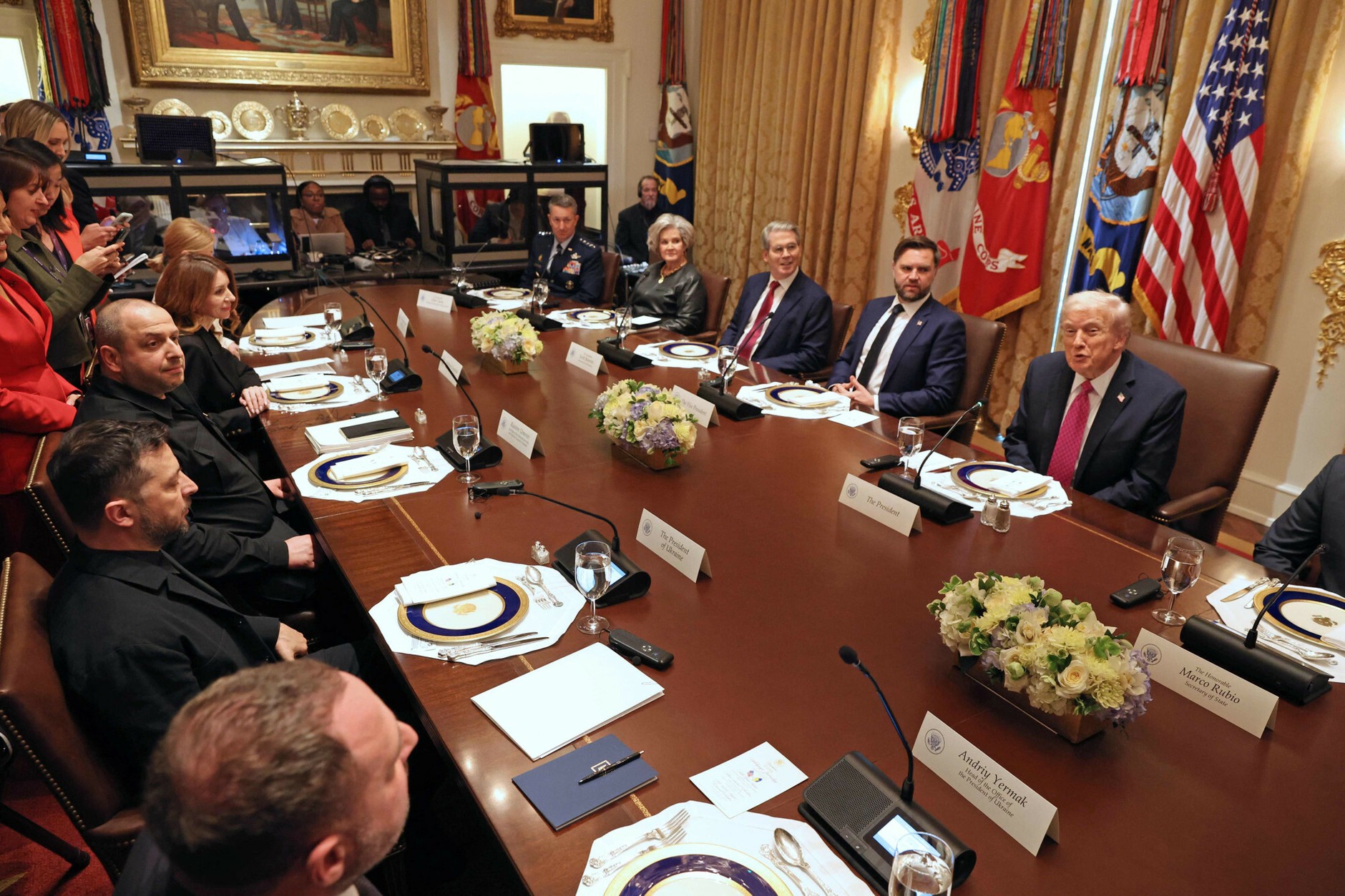 Spotkanie prezydentów Trumpa i Zełenskiego w Białym Domu, 17 października 2025 r.