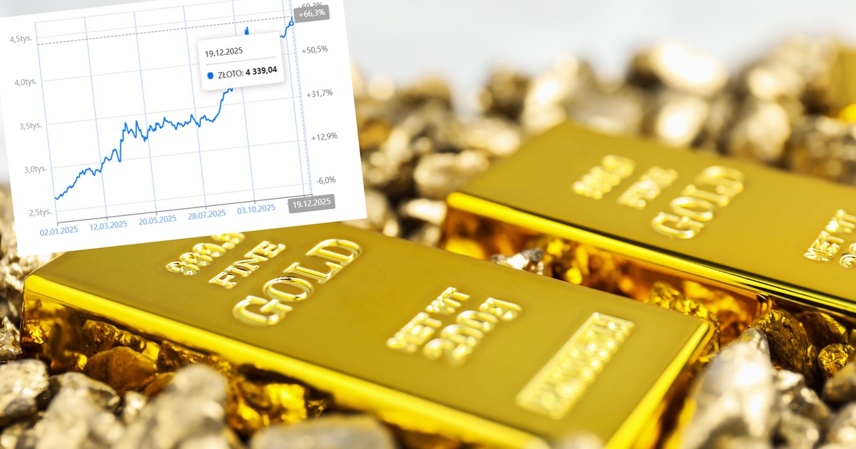 Ceny złota osiągnęły historyczny rekord. Srebro nie pozostaje dłużne
