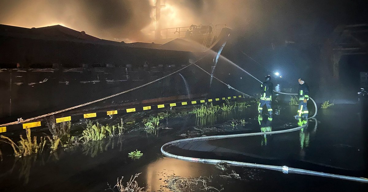 Skutki jednego z ostatnich ataków Rosji na Odessę