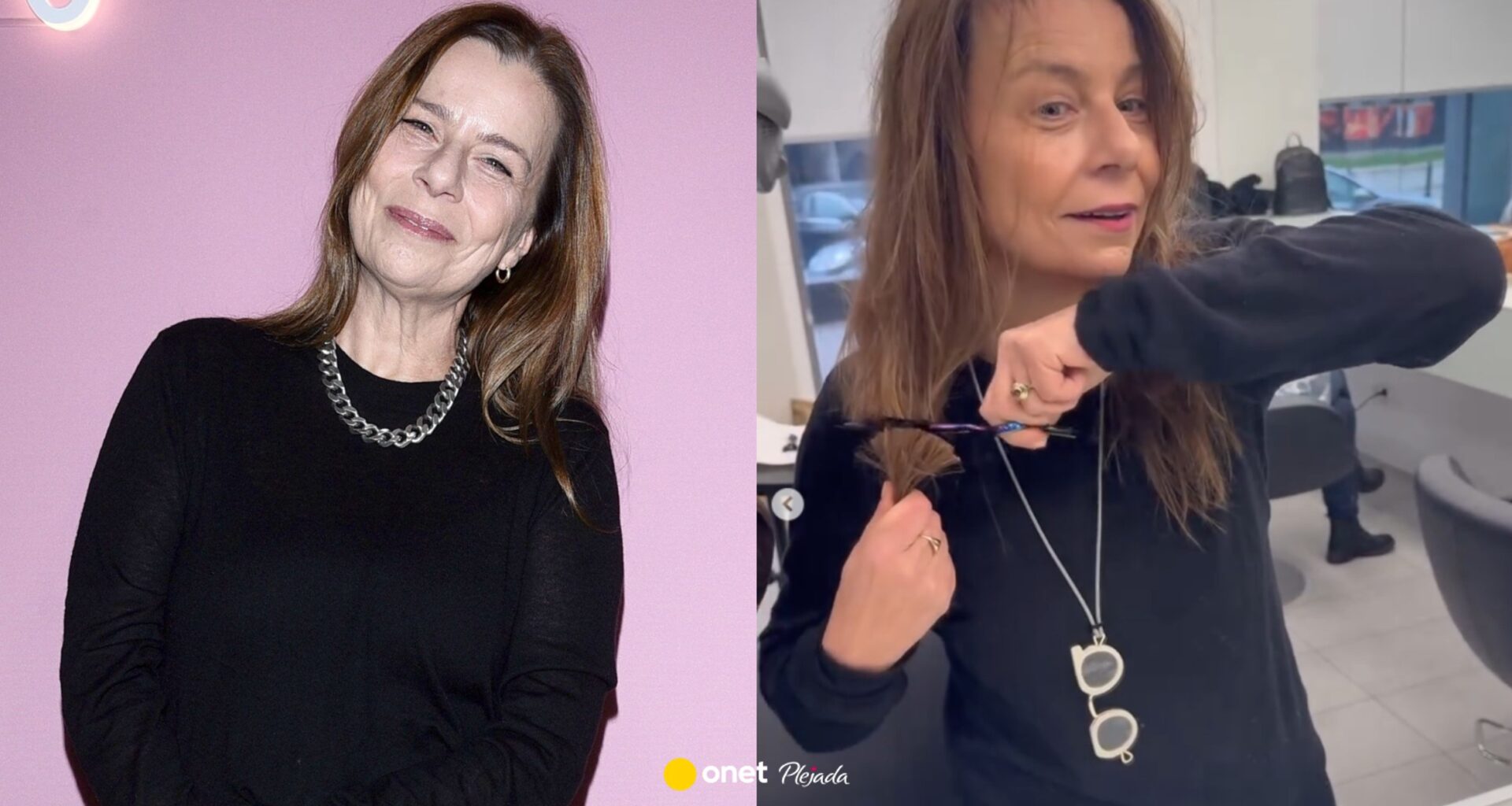 Agata Kulesza chwyciła za nożyczki. Przeszła metamorfozę