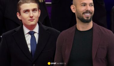 Barron Trump "podziwia" Andrew Tate'a. Skandal za oceanem