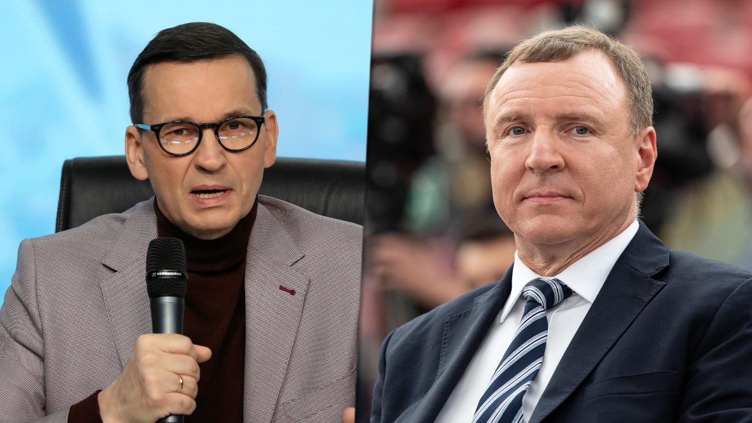 Mateusz Morawiecki i Jacek Kurski