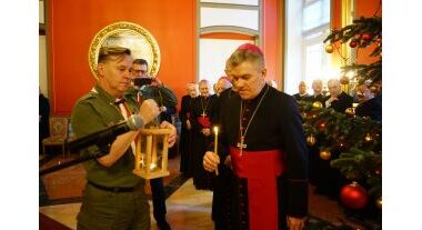 Wigilijne spotkanie abp. Zbigniewa z kapłanami