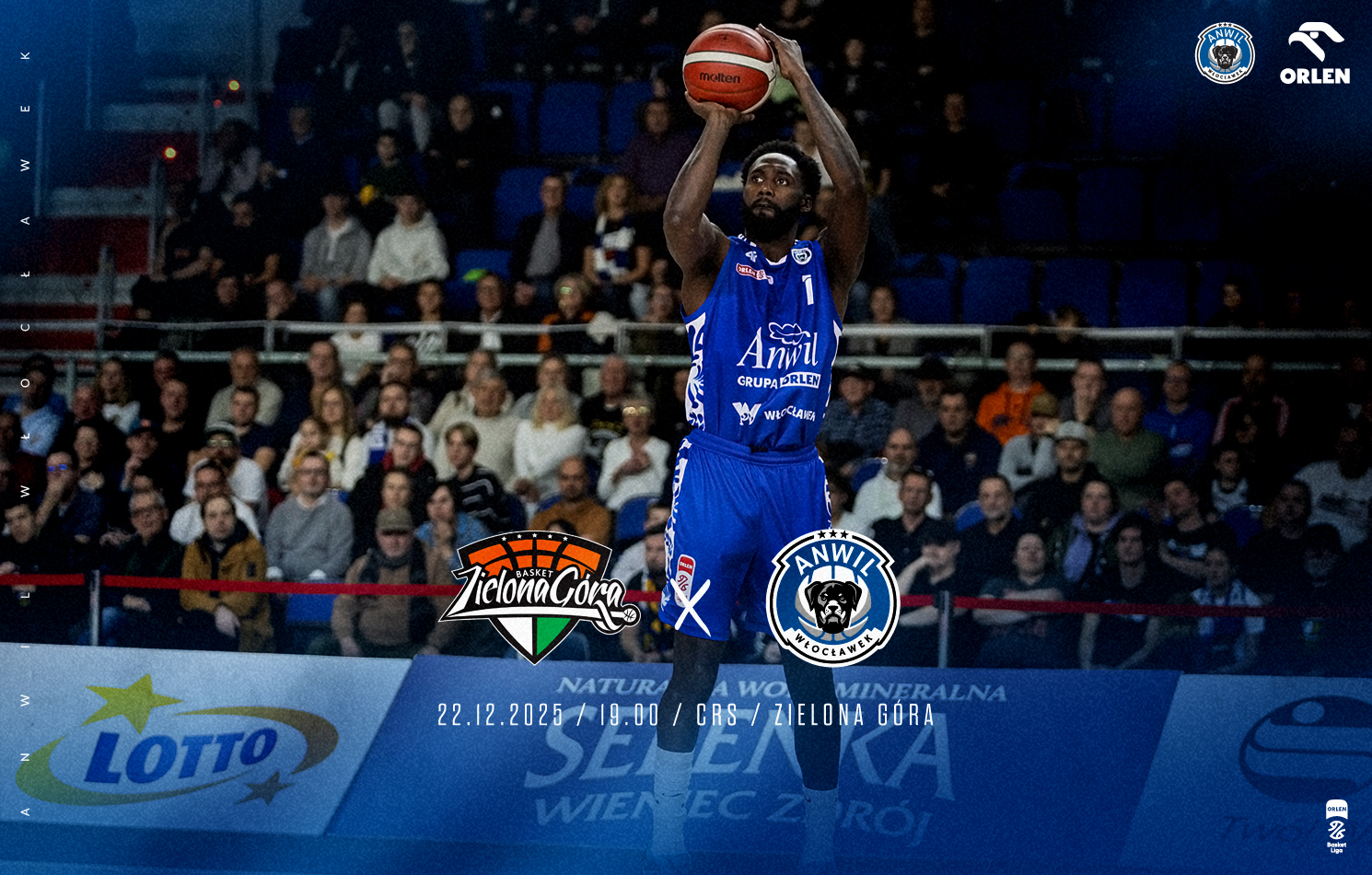 Anwil Włocławek - Przedświąteczna rywalizacja w Zielonej Górze