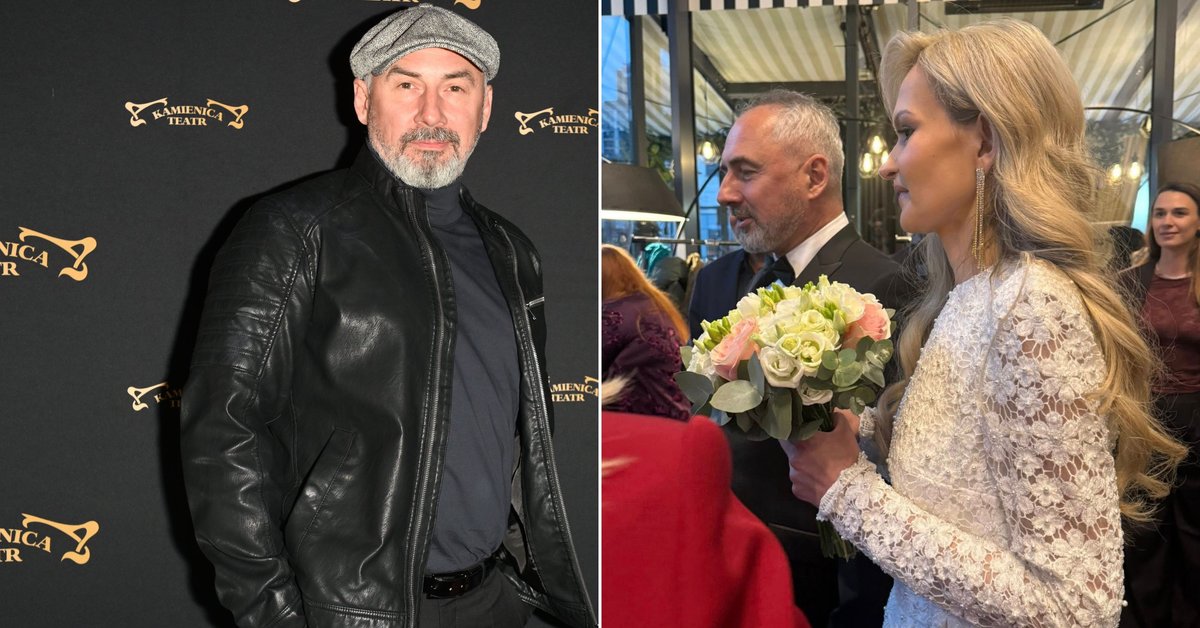 Ślub w cieniu tragedii. Jacek Kopczyński w dniu ceremonii pożegnał tatę