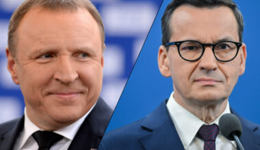 Jacek Kurski i Mateusz Morawiecki
