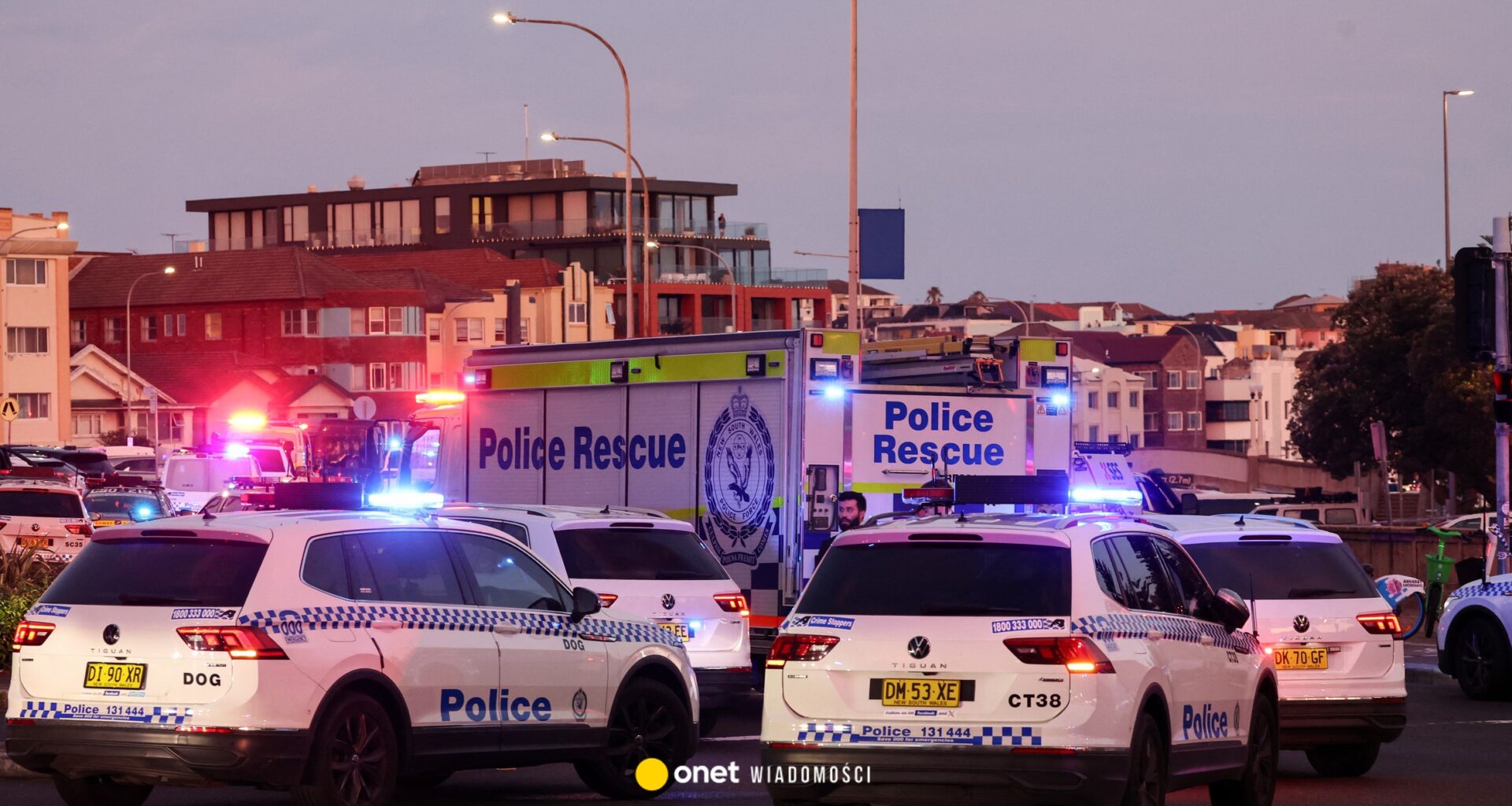 Atak terrorystyczny na plaży w Sydney. Jest wiele ofiar śmiertelnych