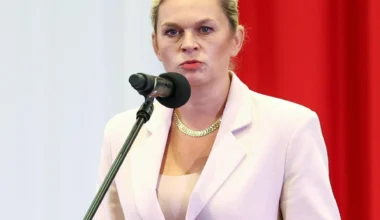 Minister edukacji narodowej Barbara Nowacka
