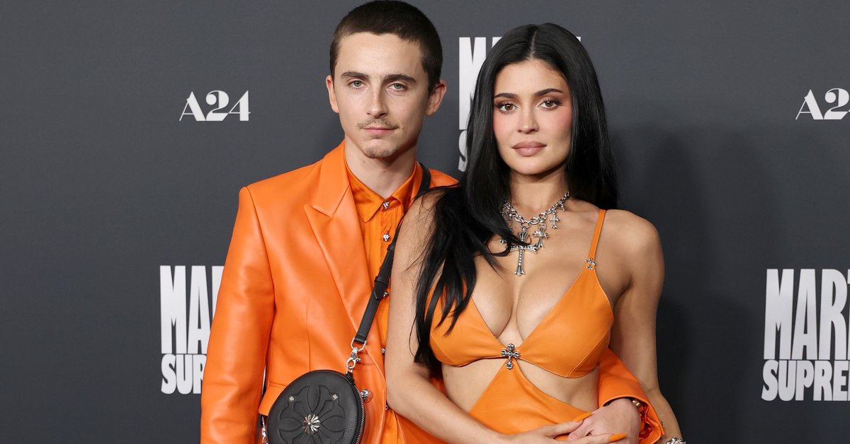 Kylie Jenner i Timothee Chalamet (2025r.)