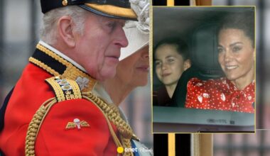 Przedświąteczne przyjęcie Karola III. Kate i William przybyli z Charlotte