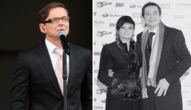 Przemysław Babiarz z żoną Marzeną