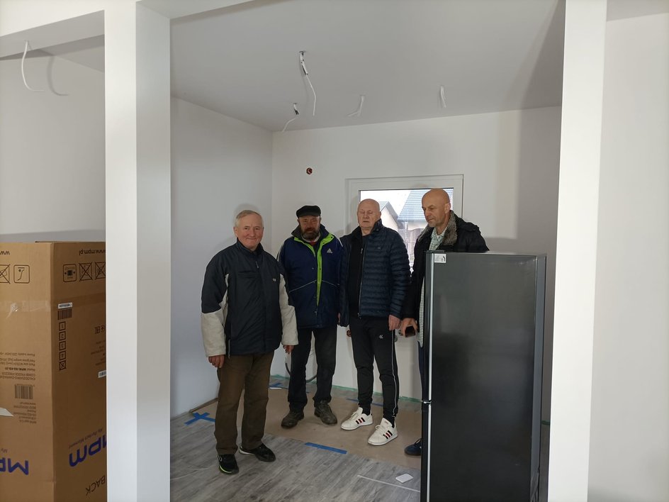 Edward Lis, Zygmunt Kłos, Jan Such i Seweryn Przywara