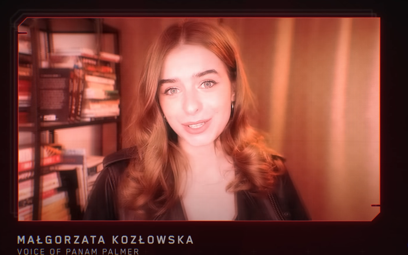 Aktorka, dzięki której pokochaliśmy Panam Palmer, ma nam coś do powiedzenia. Życzenia od ekipy Cyberpunk 2077