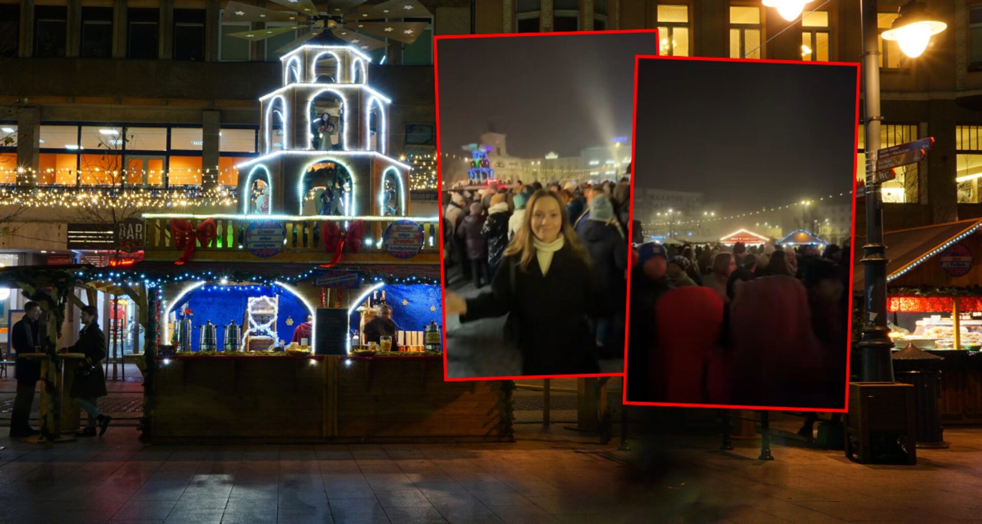 Tiktokerka pokazała, co się dzieje na jarmarku w Łodzi