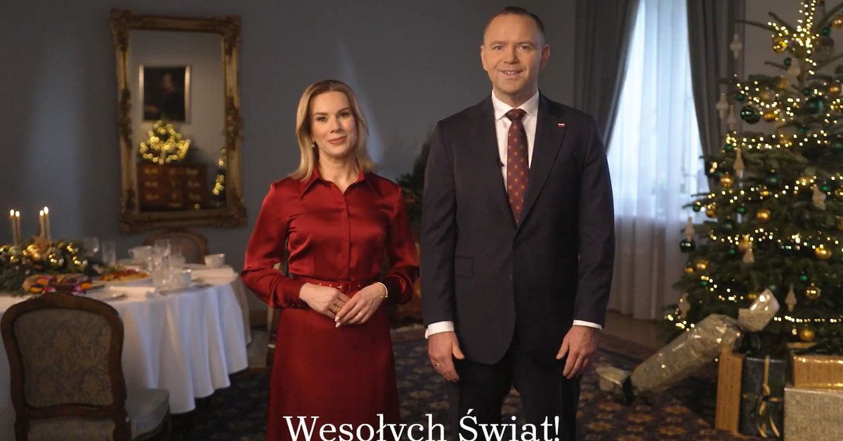 Karol i Marta Nawroccy z życzenia dla Polaków. "Niech ucichną wszelkie spory"