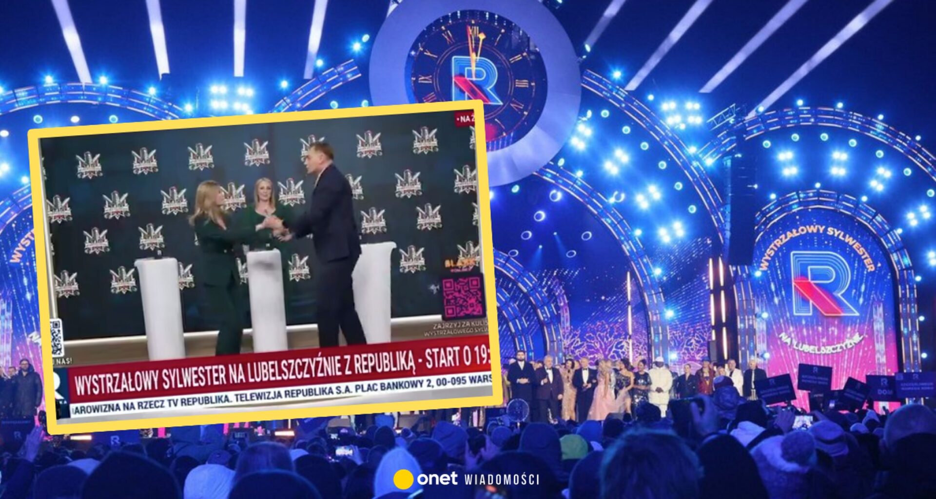 Iwona Arent i Norbert Pietrykowski tańczą w studiu TV Republika. Niecodzienna scena