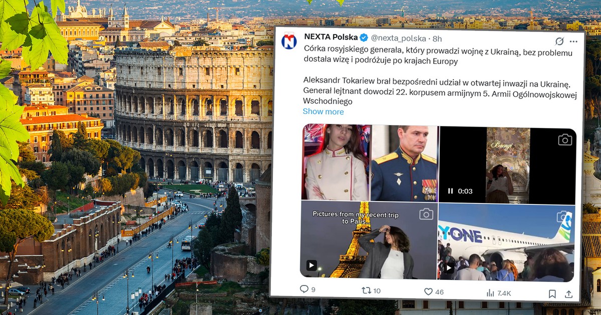 Luksusowe życie córki rosyjskiego generała. Anastazja Tokariew zwiedza Europę