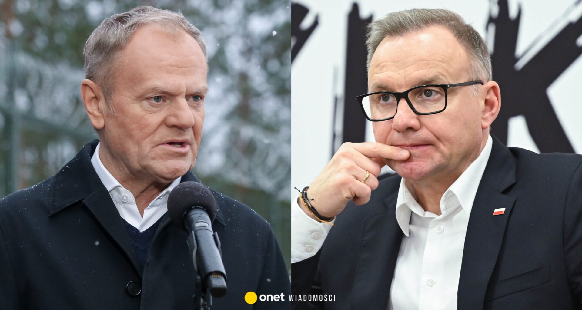 Ostra słowa Dudy o Tusku. "Został wypchnięty". Dostało się też Sikorskiemu